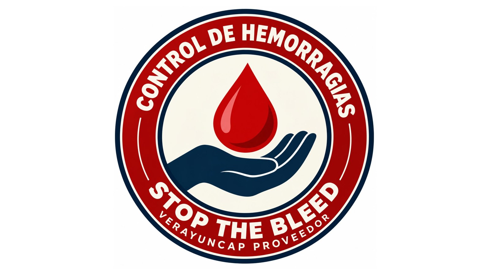 Insignia VerayunCap Control de Hemorragias Stop the Bleed Proveedor